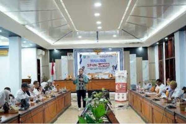 Pemkab Pangkep Gencarkan Sosialisasi SP4N-LAPOR, Demi Pelayanan Publik Responsif