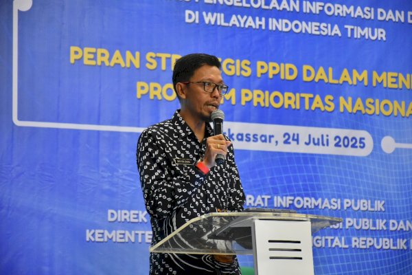 Dukung Keterbukaan Informasi Publik, Diskominfo SP Sulsel Apresiasi Bimtek Komdigi RI