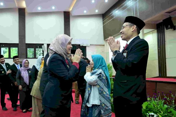 Wawali Makassar Aliyah Hadiri Pengukuhan Kepala Perwakilan BPKP Sulsel
