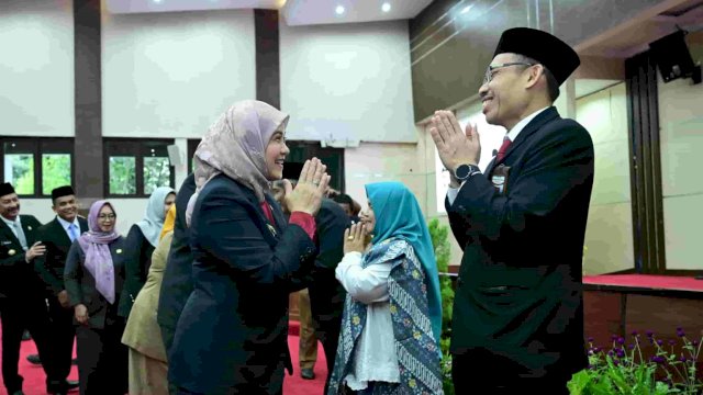 Wawali Makassar Aliyah Hadiri Pengukuhan Kepala Perwakilan BPKP Sulsel