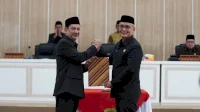 Pj Wali Kota Palopo Hadiri Dua Paripurna DPRD: Tetapkan Propemperda 2025 dan LKPj 2024
