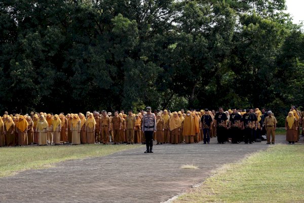 Wabup Soppeng Bacakan Sambutan Menteri Koperasi dan UKM RI Pada Upacara Harkopnas ke-78