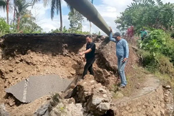 Jembatan Roboh di Batu Walendrang, DPRD Palopo Desak Pemkot Bertindak Cepat