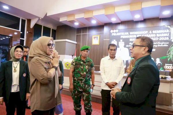 Ketua DPRD Barru Saksikan Pelantikan Pengurus IDI 