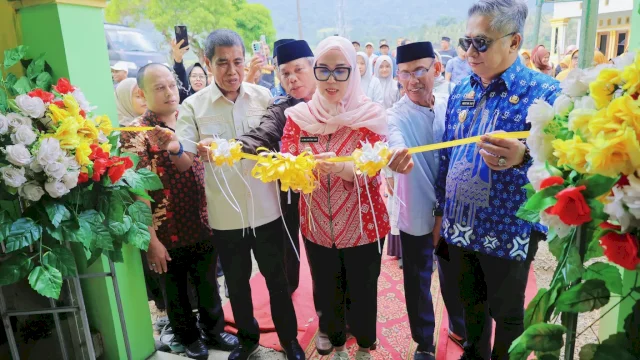 Ketua DPRD Barru Hadiri Peresmian Masjid Baitul Izzah di Pange Desa Palakka