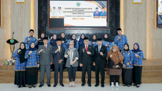 Ketua DPRD Barru Beri Ucapan Selamat kepada ASN yang Baru Dilantik