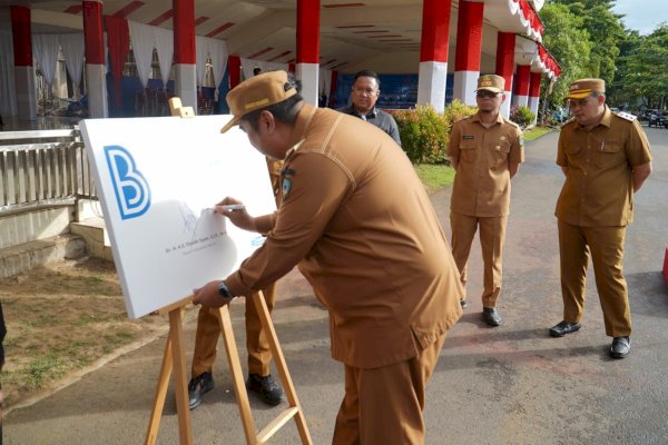 Bapenda Maros Luncurkan Logo Baru