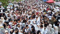 Jalan Sehat Anti Mager di Belopa Padat Merayap, Andi Sudirman: Alhamdulillah Berjalan Sukses-Lancar