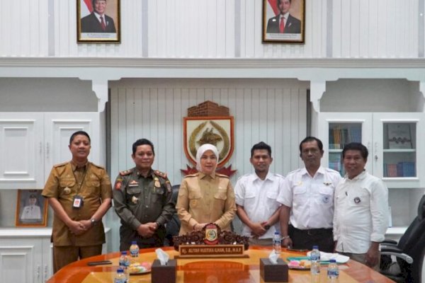 Aliyah Mustika Ilham Terima Audiensi Pasukan 08, Siap Kolaborasi