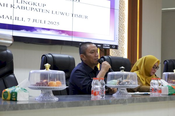 Bupati Ibas Soroti Kegiatan Fisik dan Rendahnya DSA Lutim
