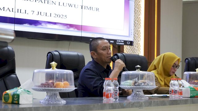 Bupati Ibas Soroti Kegiatan Fisik dan Rendahnya DSA Lutim