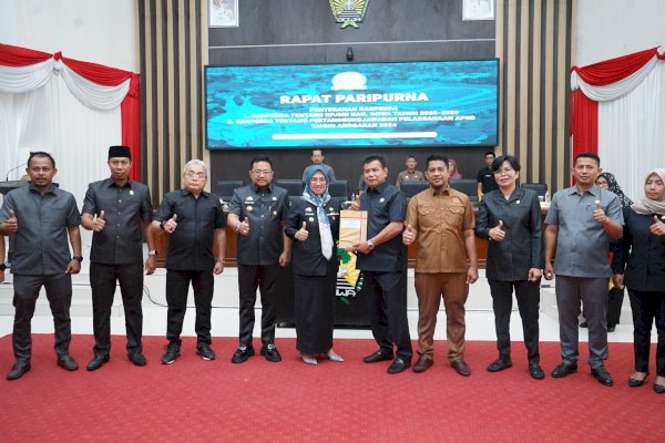 DPRD Gowa Terima Ranperda Pertanggungjawaban APBD 2024 dan RPJMD 2025–2029
