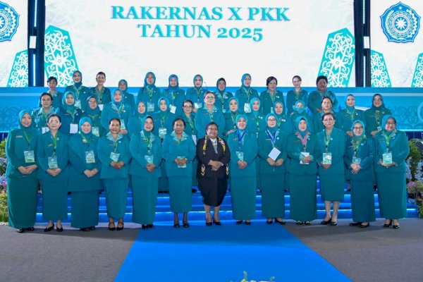 Ketua TP PKK Sulsel Hadiri Puncak HKG PKK ke-53 di Samarinda