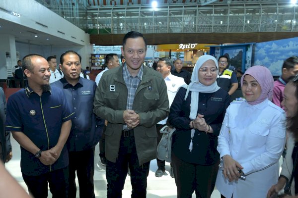 Aliyah Mustika Ilham Perkuat Sinergi Pusat dan Daerah dalam Peninjauan Bandara Sultan Hasanuddin