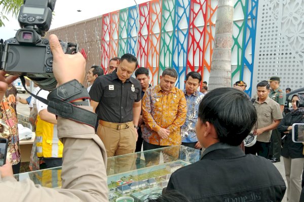 Menko Infrastruktur-Pemkot Makassar Sepakat Maksimalkan Kapasitas Pengolahan Limbah di IPAL Losari