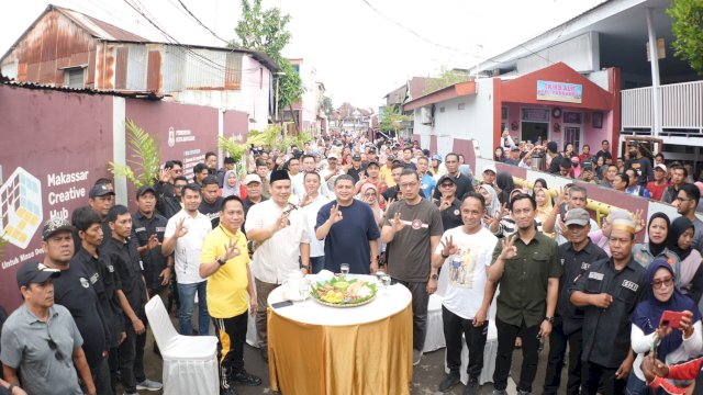 Ketua Komisi B DPRD Makassar, Ismail, Hadiri Jumat Bersih Pemkot Makassar.