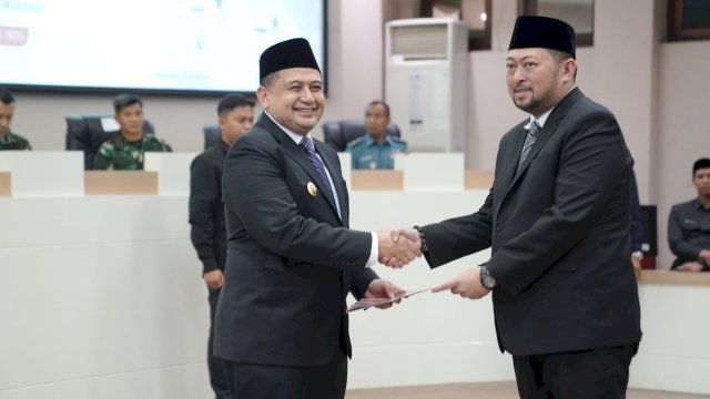 Wali Kota Makassar, Munafri Arifuddin, kembali melantik sejumlah pejabat dalam lingkup Pemerintah Kota Makassar.