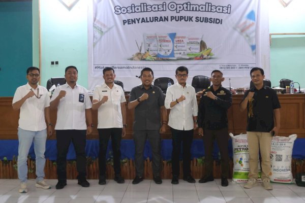 Rendahnya Serapan Pupuk Ancam Produksi, Sekda Pinrang Tekankan Percepatan Penyaluran