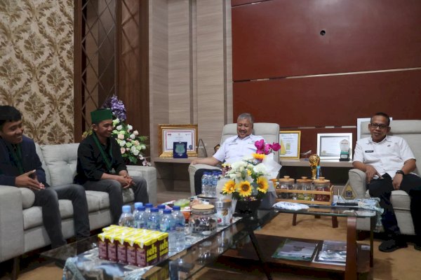 Terima Audiensi HMI, Irwan Hamid Harap Konfercab Lahirkan Gagasan Konstruktif untuk Daerah