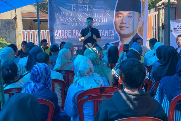 Warga Balang Baru Keluhkan Ketidakterbukaan Data Bantuan Sosial saat Reses Andre Tanta