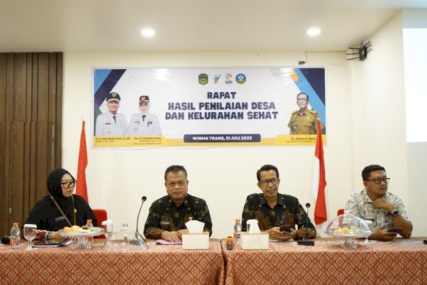 Pemkab Lutim Rampungkan Penilaian Desa dan Kelurahan Sehat 2025
