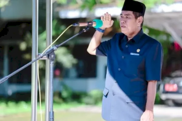 Ketua DPRD Barru di Daulat Jadi Inspektur Upacara HKN