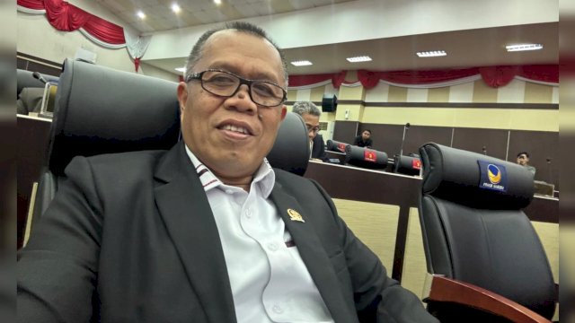 Ketua Fraksi NasDem DPRD Sulsel, Muhammad Sadar.