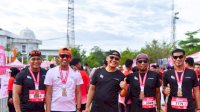 Ketua DPRD Palopo Ramaikan Fun Run Smartfren, Jersey SER Jadi Sorotan