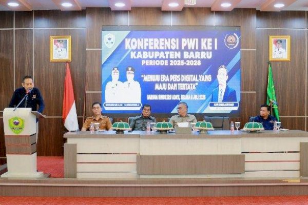 Ketua DPRD Barru Syamsuddin : Kita Apresiasi Berdiri Sendirinya PWI Barru