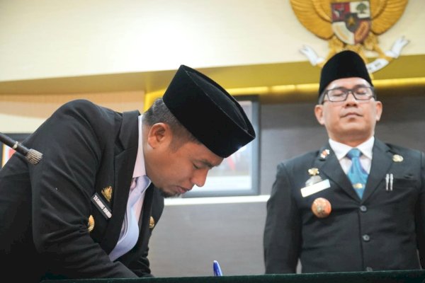 Amarun Agung Hamka Resmi Jabat Pj Sekda, Wali Kota Parepare Tasming Hamid Usung Semangat Baru Birokrasi