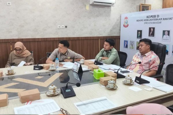 Komisi D DPRD Makassar Gelar Rapat Monev, Tekankan Serapan Anggaran ke SKPD