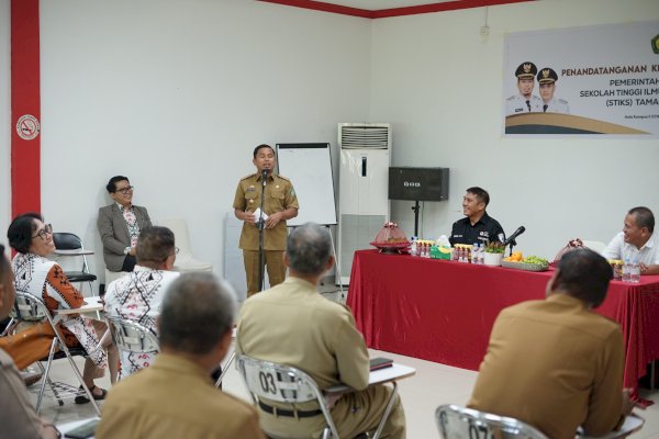 Wali Kota Tasming Hamid Gandeng STIKS Makassar, Dorong Peningkatan SDM Parepare