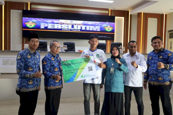 Tim Sepakbola Askab PSSI Lutim Resmi Dilepas Sekda Bahri Suli