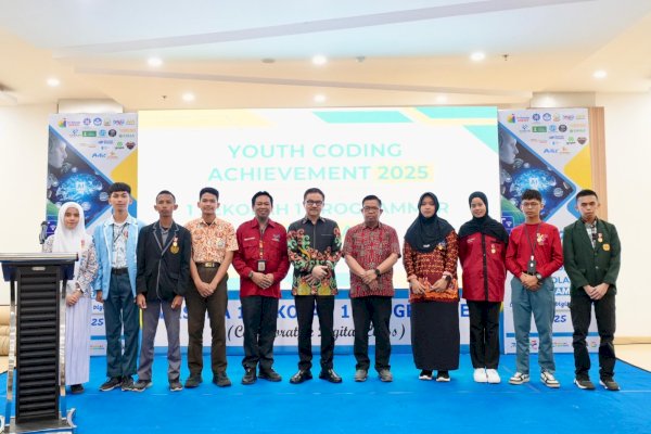 Sekda Jufri Rahman Buka Youth Coding Achievement 2025: 1 Sekolah 1 Programer Andalan