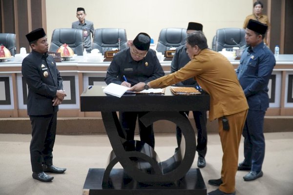 Wali Kota Tasming Hamid Apresiasi DPRD Parepare Usai Penetapan Ranperda APBD 2024
