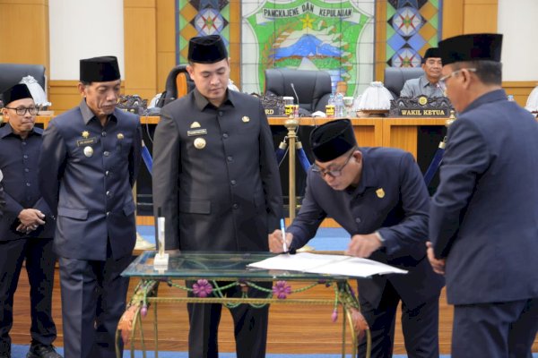 DPRD Kabupaten Pangkep Gelar Rapat Paripurna Bahas Tiga Agenda Strategis
