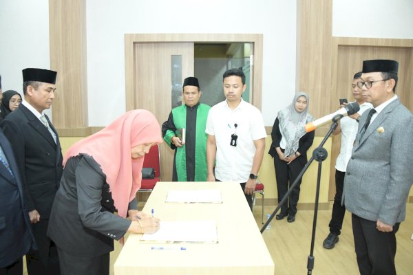 Bupati Soppeng Suwardi Lantik Pejabat Fungsional, Tekankan Kinerja yang Baik