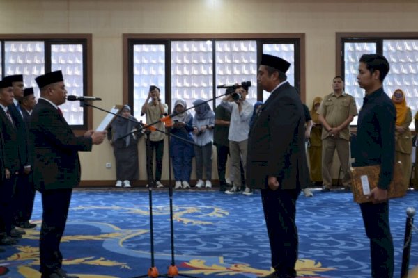 Bupati Maros Chaidir Syam Lantik 25 Pejabat Eselon II