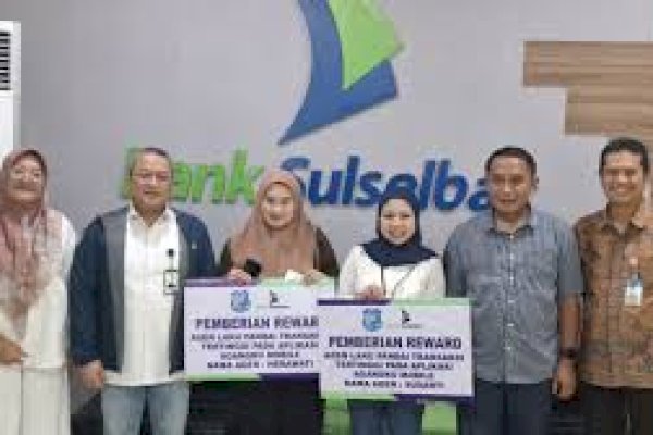 Bank Sulselbar Siapkan Penghargaan bagi Transaksi Tertinggi Agen Laku Pandai di Agangku Mobile