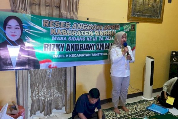 Anggota DPRD Barru Rezky Andriani Amaliah Tampung Aspirasi Warga Kessie