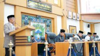 Hadir Di Sidang Paripurna DPRD Pangkep, Kepala Kemenag Pimpin Pembacaan Doa