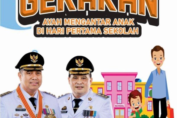 Pemkab Maros Terapkan Gerakan Hari Pertama Sekolah Bersama Ayah