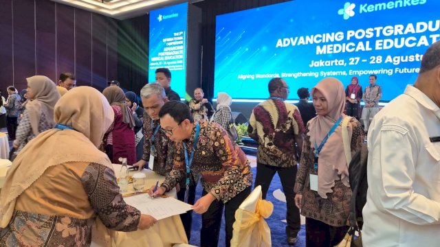 Bupati Soppeng Tandatangani Kesepakatan bersama Pemerintah Pusat tentang Pemerataan Layanan Kesehatan