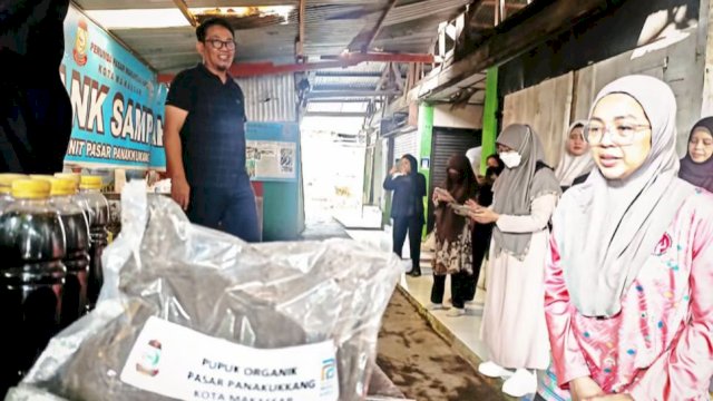 Melinda Aksa Dorong Pedagang Jadi Motor Pengelolaan Sampah Pasar