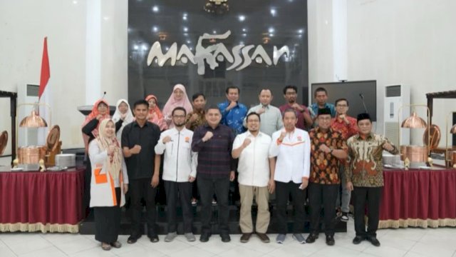 Munafri Sambut Hangat Pengurus Baru PKS.