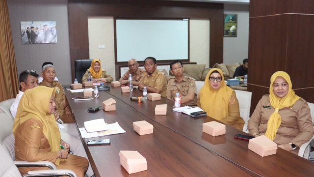 Wakil Bupati Sidenreng Rappang (Sidrap), Nurkanaah, mengikuti Rapat Koordinasi Pengendalian Inflasi Pangan yang digelar secara virtual oleh Bank Indonesia.