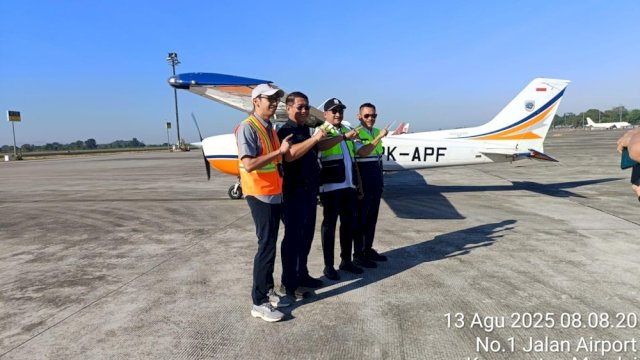 Dishub Sulsel dan API Banyuwangi Tinjau Bandara Arung Palakka dan Potensi Waterbase.