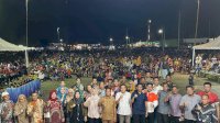 Tutup Pentas Seni di Tellu Limpoe, Bupati-Wabup Sidrap Larut dalam Kebersamaan Warga