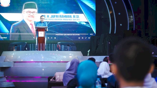 Sekda Sulsel Buka Pendidikan Politik bagi Generasi Muda.