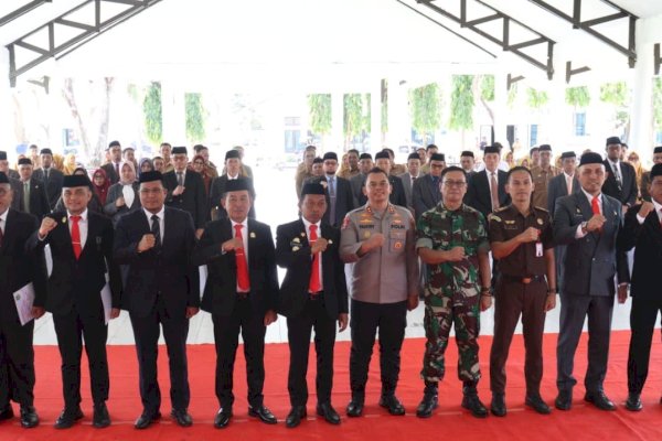 Bupati Syaharuddin Lantik Empat Kepala OPD Pemkab Sidrap, Tekankan Kinerja Demi Kemajuan Daerah